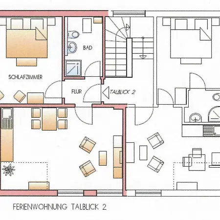 Haus Talblick Apartman Valwig