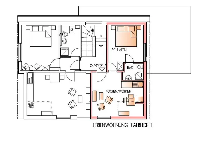 Lejlighed Haus Talblick Valwig